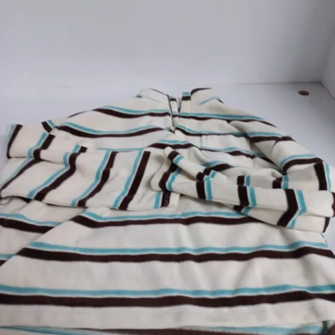 SISTERS AND SEEKERS STRIPED FLEECE, SIZE S