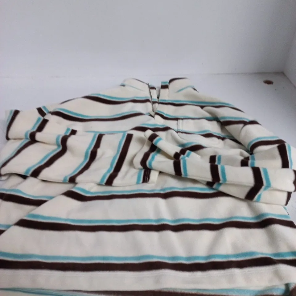 SISTERS AND SEEKERS STRIPED FLEECE, SIZE S