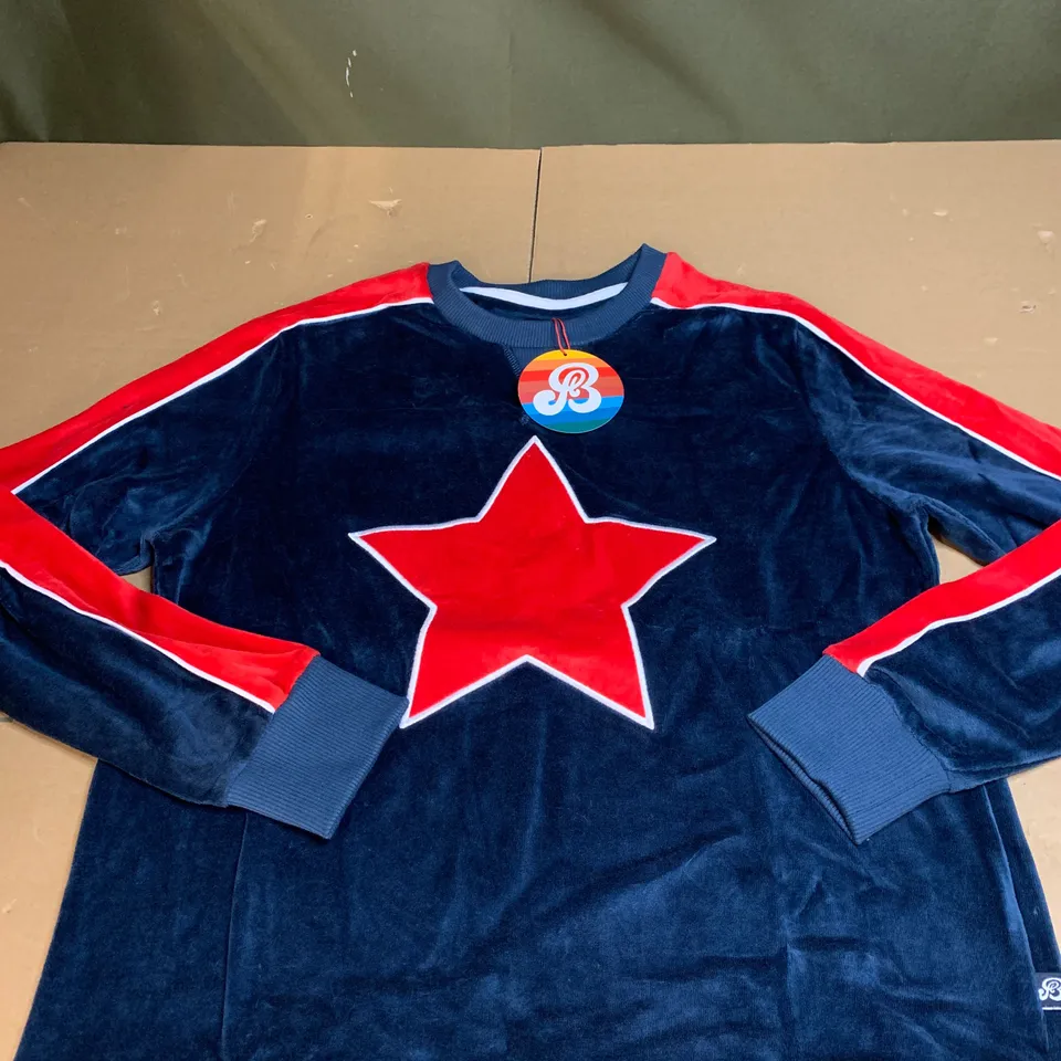 Women’s sweatshirt the really retro star size s