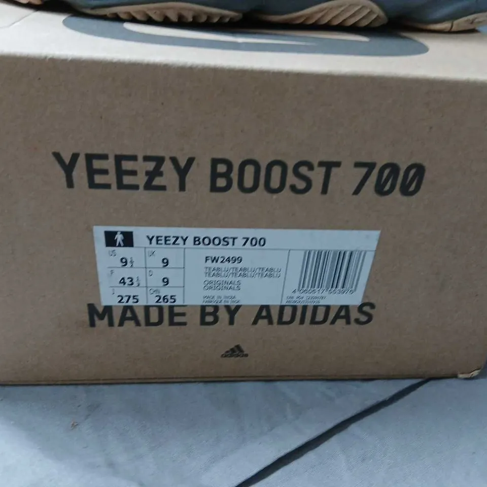 ADIDAS YEEZY BOOST 700 SNEAKERS – GREY/BLUE, UK 9