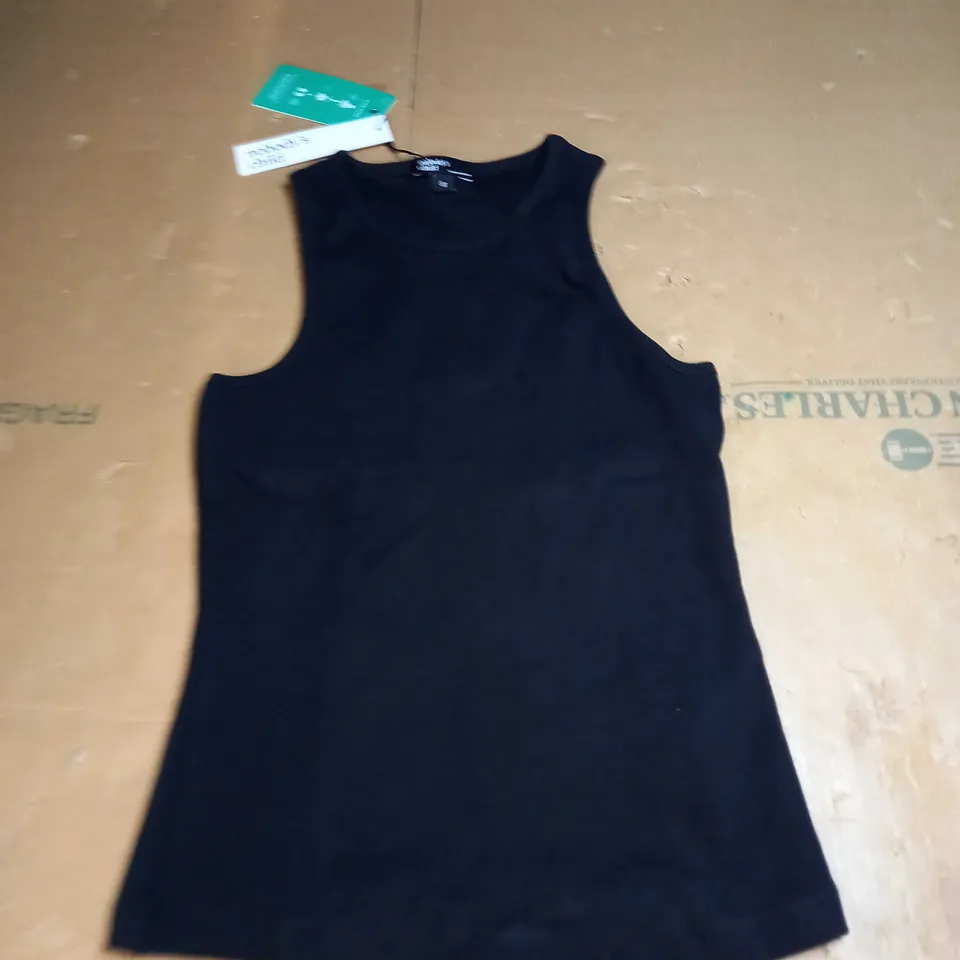 NOBODYS CHILD RIB RACER TANK SIZE 8