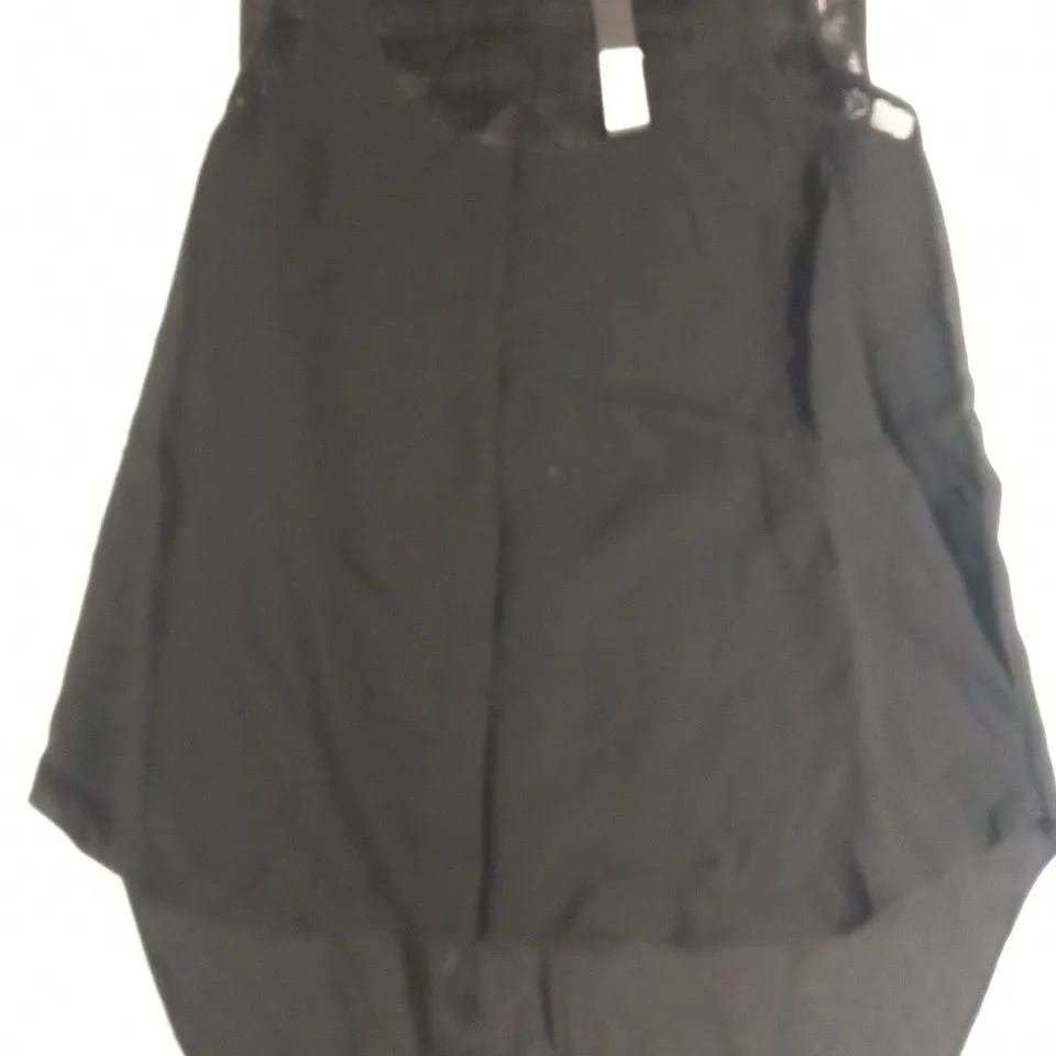 TIBI WOVEN TANK TOP BLACK SIZE US 8