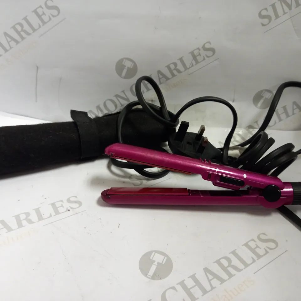 BABYLISS MINI HAIR STRAIGHTENER - PINK