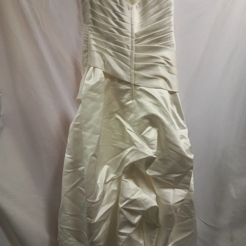 BERKETEX BRIDE EMILY FOX EF143525 WEDDING DRESS, IVORY - SIZE 12 