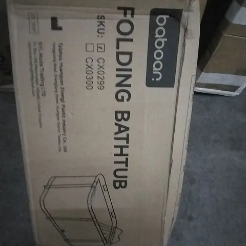 BOXED BABOAN FOLDING BATHTUB CX0299