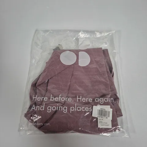SWEATY BETTY ULTIMATE TRAIN PERFORATED TANK β DUSKY PURPLE, UK SIZE M