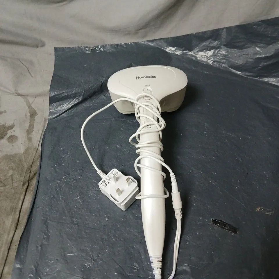 HOMEDICS COMPACT PERCUSSION HANDHELD MASSAGER WITH HEAT UNBOXED