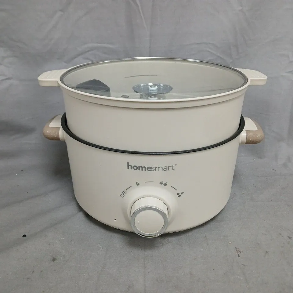 HOMESMART ELECTRIC HOT POT AND STEAMER