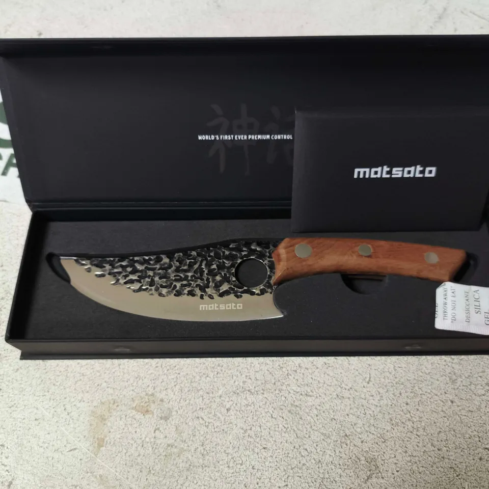 MOTSATO KITCHEN KNIFE – 14.9 CM BLADE, WOODEN HANDLE 