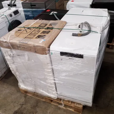 PALLET OF APPROXIMATELY 4 UNPROCESSED RAW RETURN WHITE GOODS TO INCLUDE