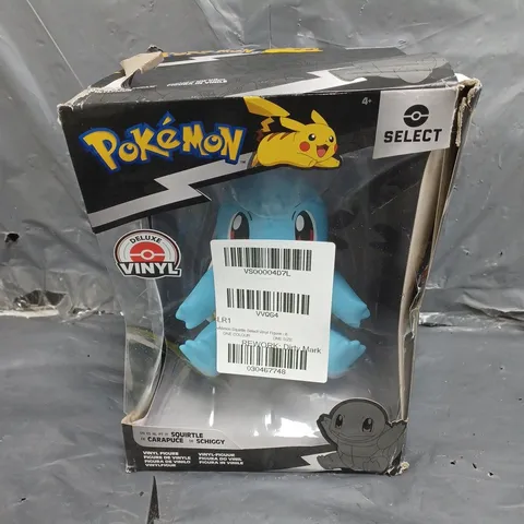 POKΓMON SQUIRTLE SELECT VINYL FIGURE - 8-INCH FIGURE MADE FROM HIGH-QUALITY VINYL