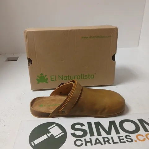 EL NATURALISTA WOMEN'S SANDAL WITH BUCKLE – TAN - EUR 42