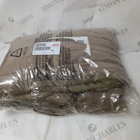 COZEE HOME HEATED BLANKET IN DARK TAUPE