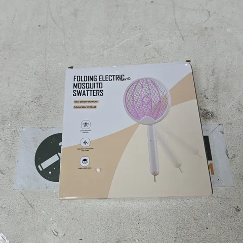 FOLDING ELECTRIC MOSQUITO SWATTER – BOXED 