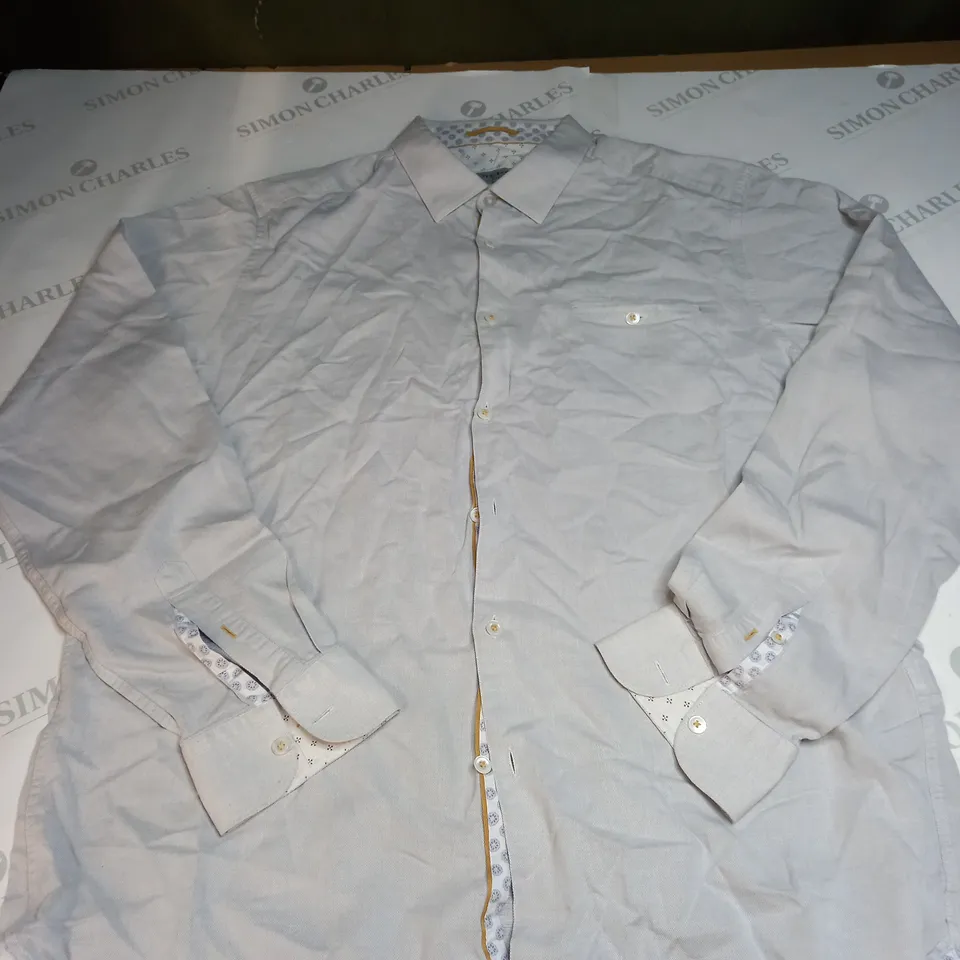 TED BAKER LONDON BUTTON SHIRT SIZE 6
