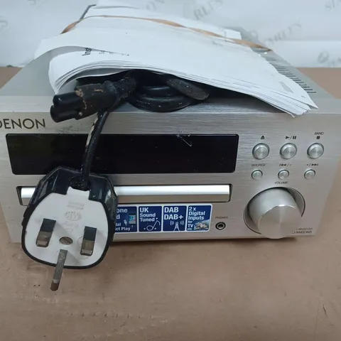 DENON RCD-M40 SILVER CD/BAD RADIO