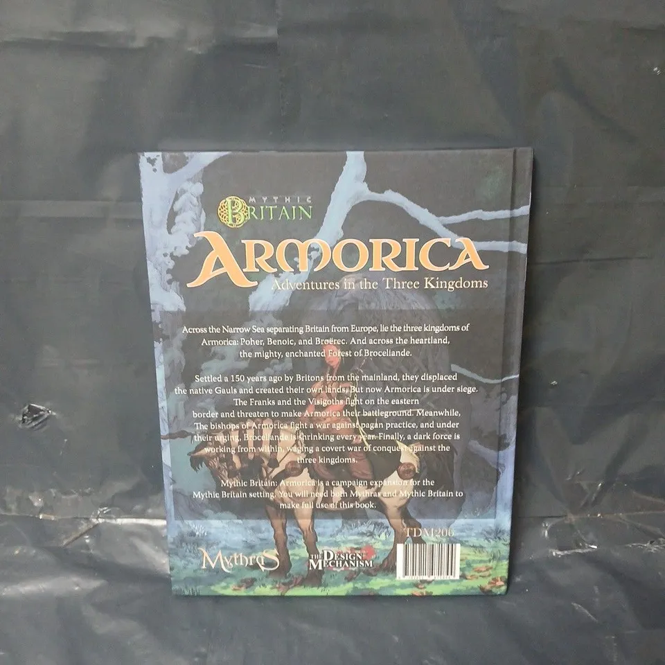 MYTHIC BRITAIN ARMORICA HARDBACK BY MARK SHIRLEY