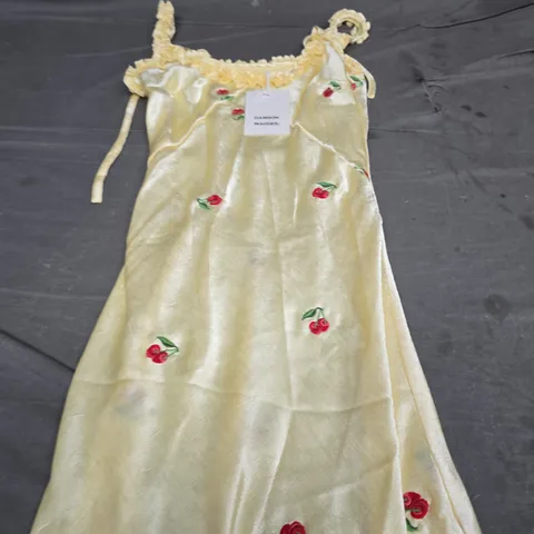 DAMSON MADDER SIMONE SLIP MIDI DRESS - SIZE 10
