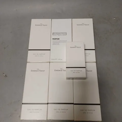 APPROXIMATELY 6 ASSORTED THE ESSENCE VAULT FRAGRANCES TO INCLUDE - 79 - 341 - 427 - ETC