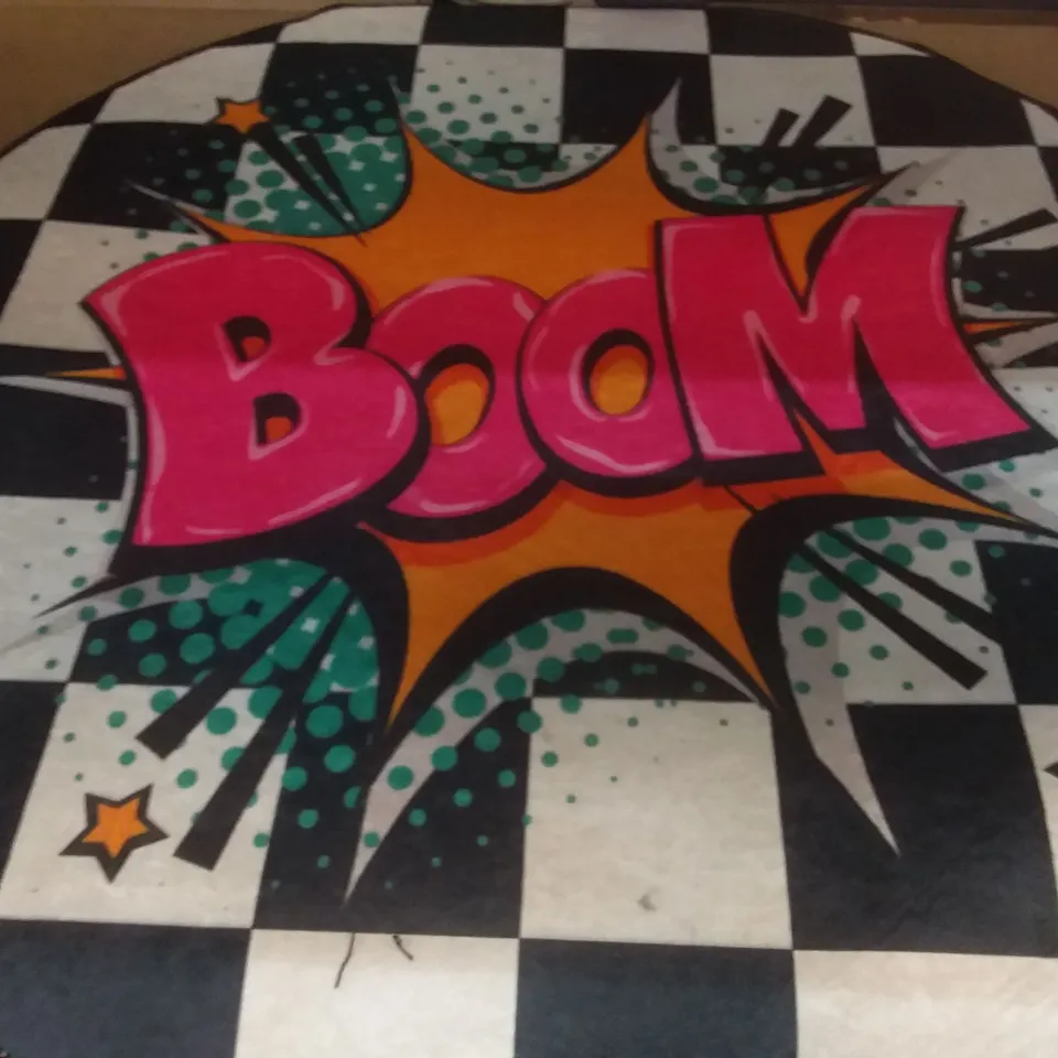 BOOM CHECKERED BATHMAT 