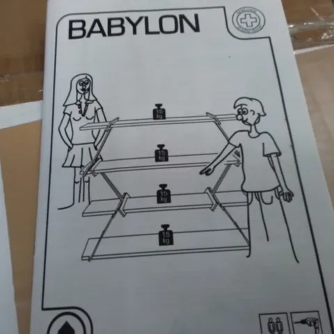 BOXED BABYLON 4 TIER SHELF