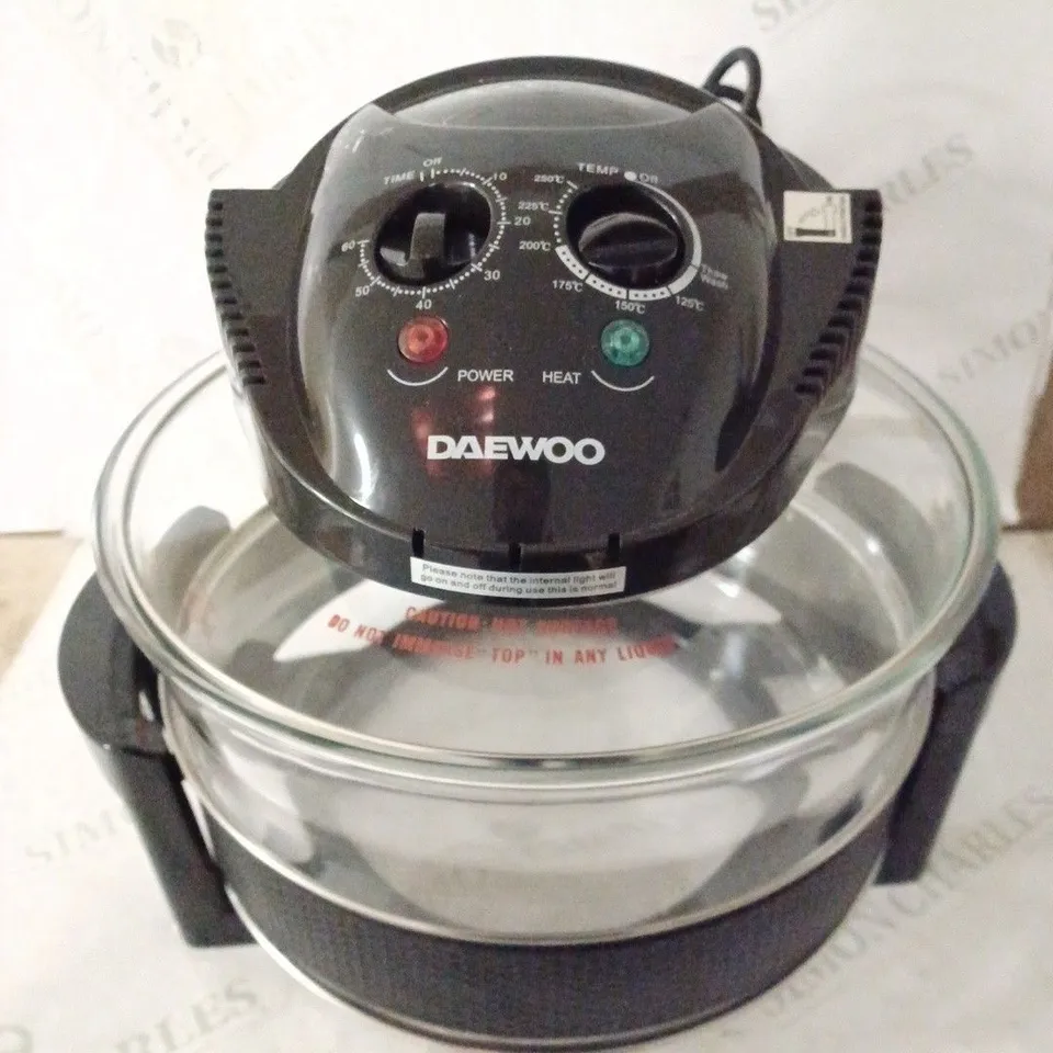 DAEWOO DELUXE 17L 1300W HALOGEN AIR FRYER 