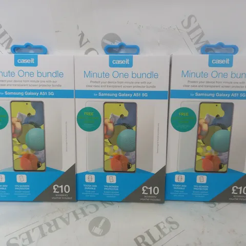 BOX OF APPROX 65 CASE IT MINUTE ONE BUNDLE FOR SAMSUNG GALAXY A51 5G