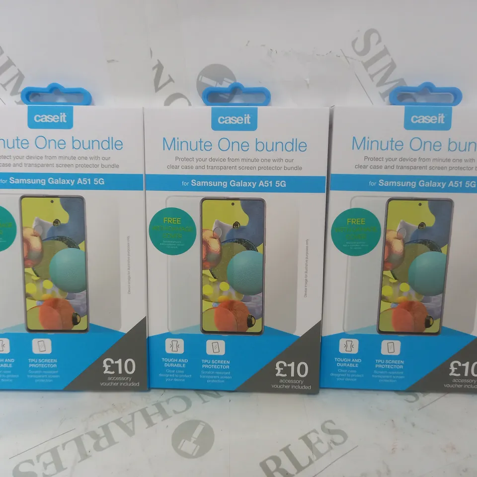 BOX OF APPROX 65 CASE IT MINUTE ONE BUNDLE FOR SAMSUNG GALAXY A51 5G