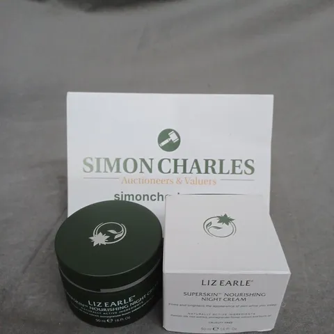 BOXED LIZ EARLE SUPERSKIN NOURISHING NIGHT CREAM 50ML