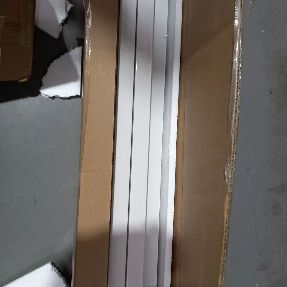 BOXED DONSHUO FURNITURE WHITE FLATPACK FURNITURE PARTS (2 BOXES) (COLLECTION ONLY 