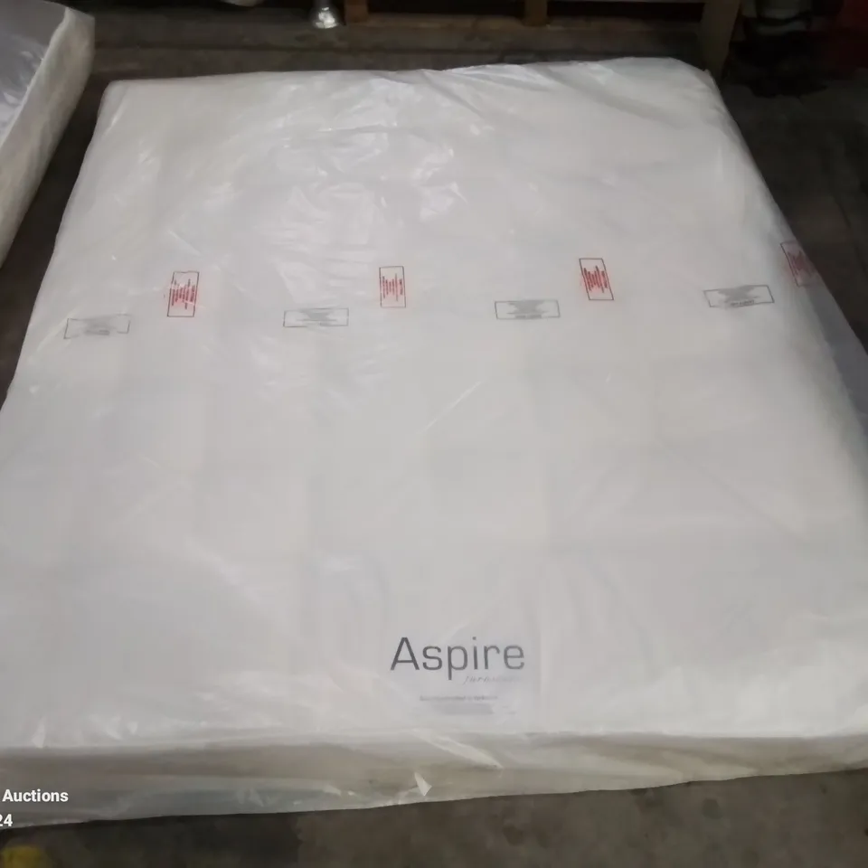 QUALITY BAGGED ASPIRE STUFFED PILLOW TOP ORTHOPEDIC SUPERKINGSIZE MATTRESS 