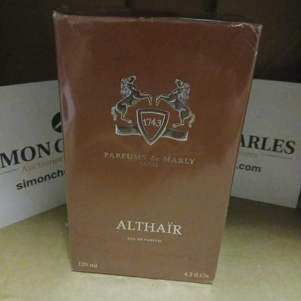 BOXED PARFUMS DE MARLY PARIS ALTHAIR EAU DE PARFUM 125ML