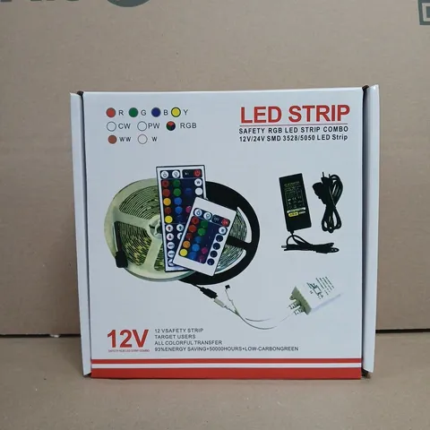 RGB LED STRIP KIT WITH REMOTE – 12V/24V