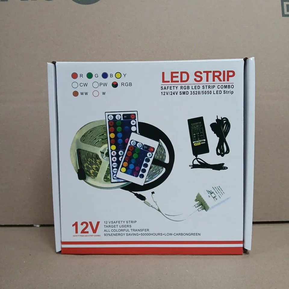 RGB LED STRIP KIT WITH REMOTE – 12V/24V