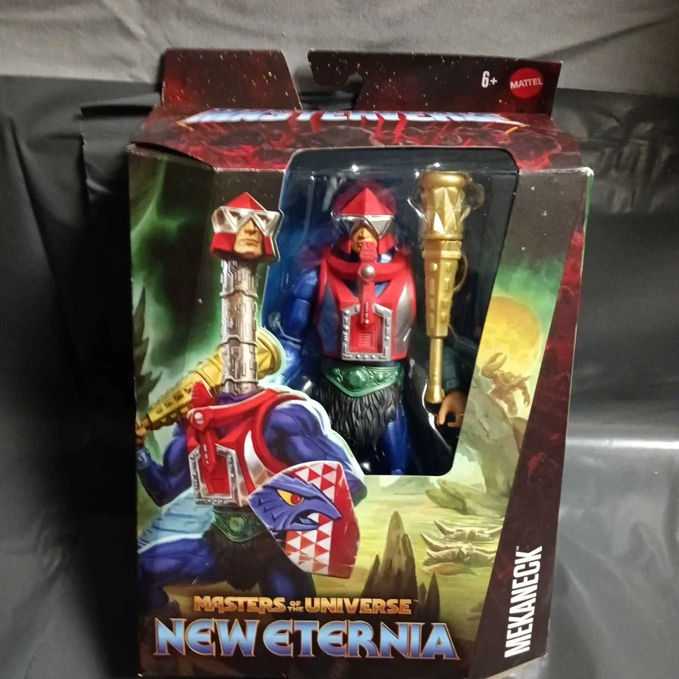 MASTERS OF THE UNIVERSE MEKANECK ACTION FIGURE – NEW ETERNIA, BOXED (MATTEL)