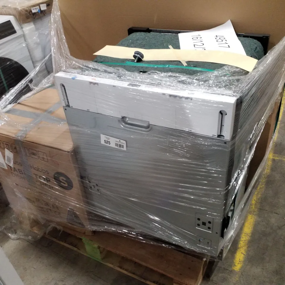 PALLET OF APPROXIMATELY 4 UNPROCESSED RAW RETURN WHITE GOODS TO INCLUDE;