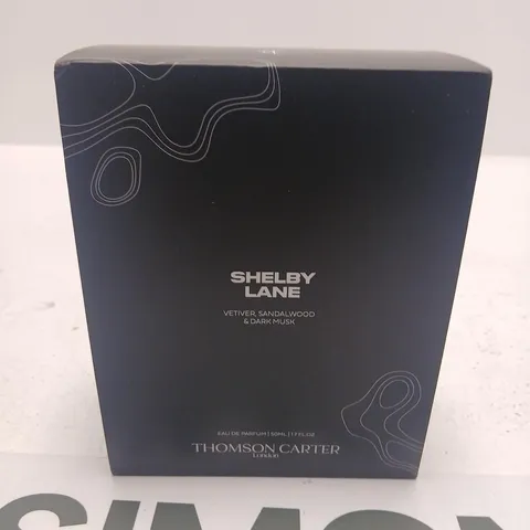 BOXED SHELBY LANE THOMSON AND CARTER LONDON EAU DE PARFUM 50ML