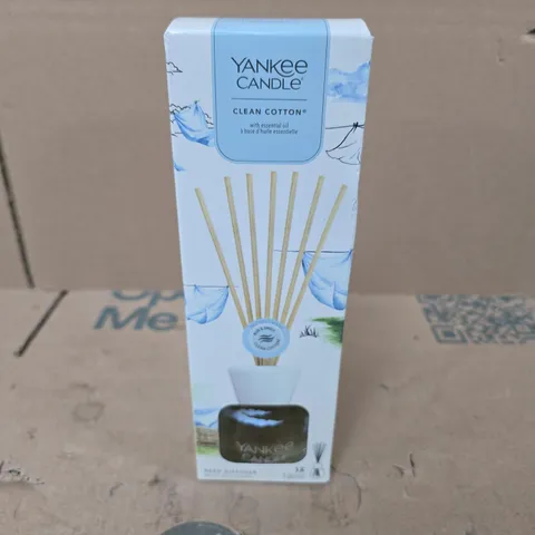 BOXED YANKEE CANDLE CLEAN COTTON REED DIFFUSER (100ML)