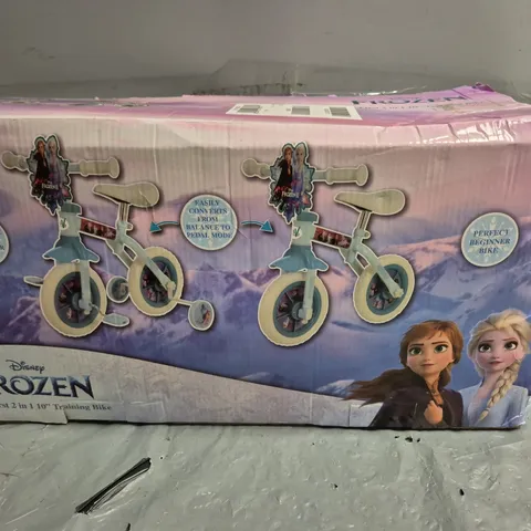DISNEY FROZEN 2-IN-1 TRAINING BIKE