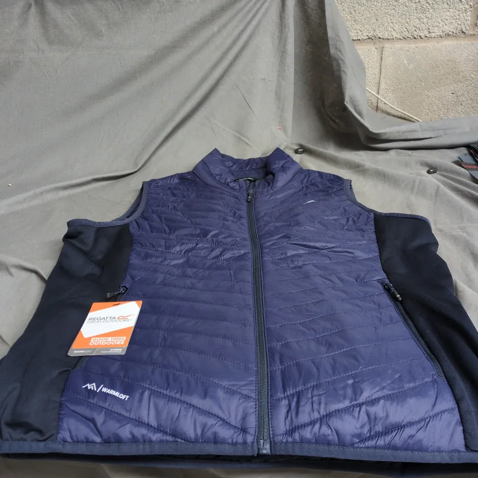 REGATTA GREAT OUTDOORS WARMLOFT HYBRID JACKET – NAVY, UK SIZE 18