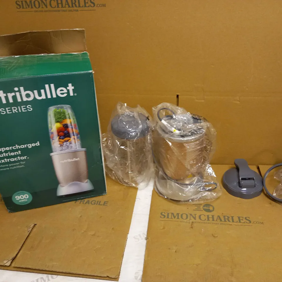 NUTRIBULLET NBLP9 900W BLENDER CHAMPAGNE MULTI-FUNCTION COLD BEVERAGE SMOOTHIE MAKER
