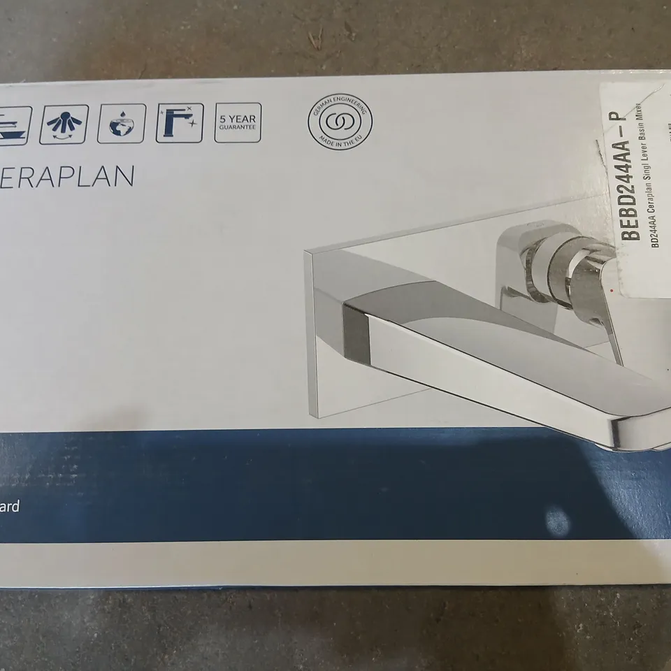 IDEAL STANDARD CERAPLAN WALL-MOUNTED BATHROOM MIXER – CHROME FINISH (BOXED)