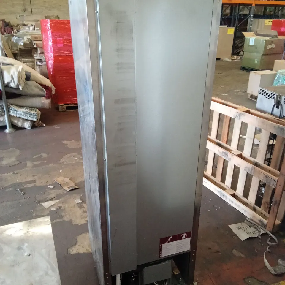 FOSTER COMMERCIAL STAINLESS STEEL FRIDGE