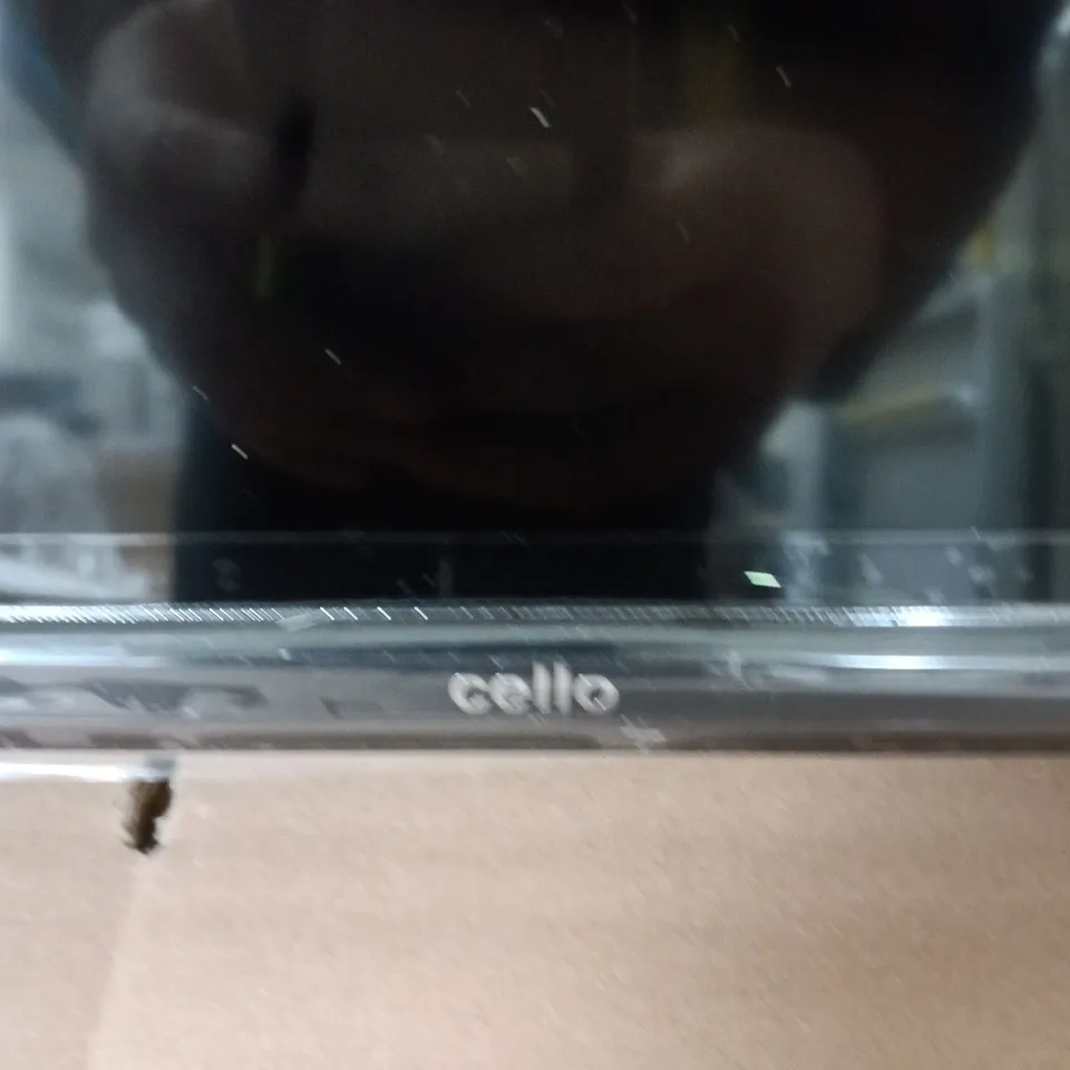 CELLO 43" WIDE SCREEN LED TV WITH DVB, HDMI SCREEN DAMAGED