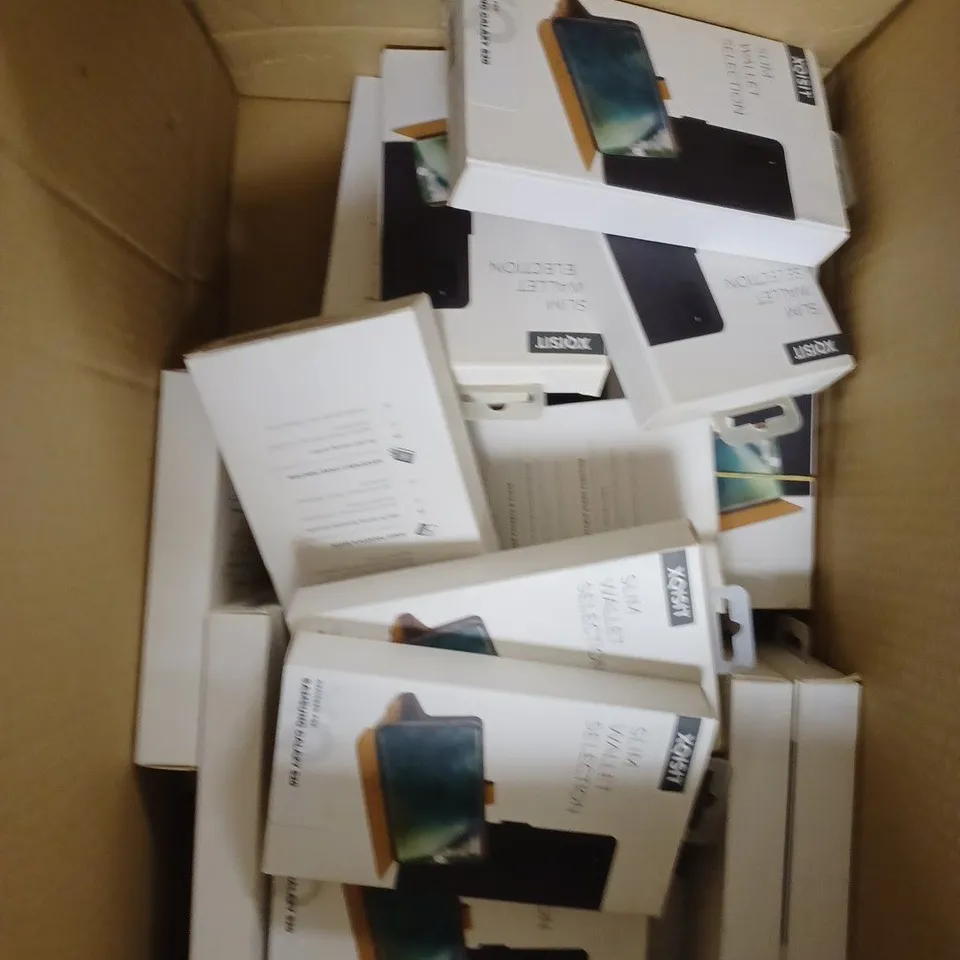 APPROXIMATELY 15 BRAND NEW BOXED XQISIT SLIM WALLET SELECTION PROTECTIVE CASES FOR SAMSUNG GALAXY S20