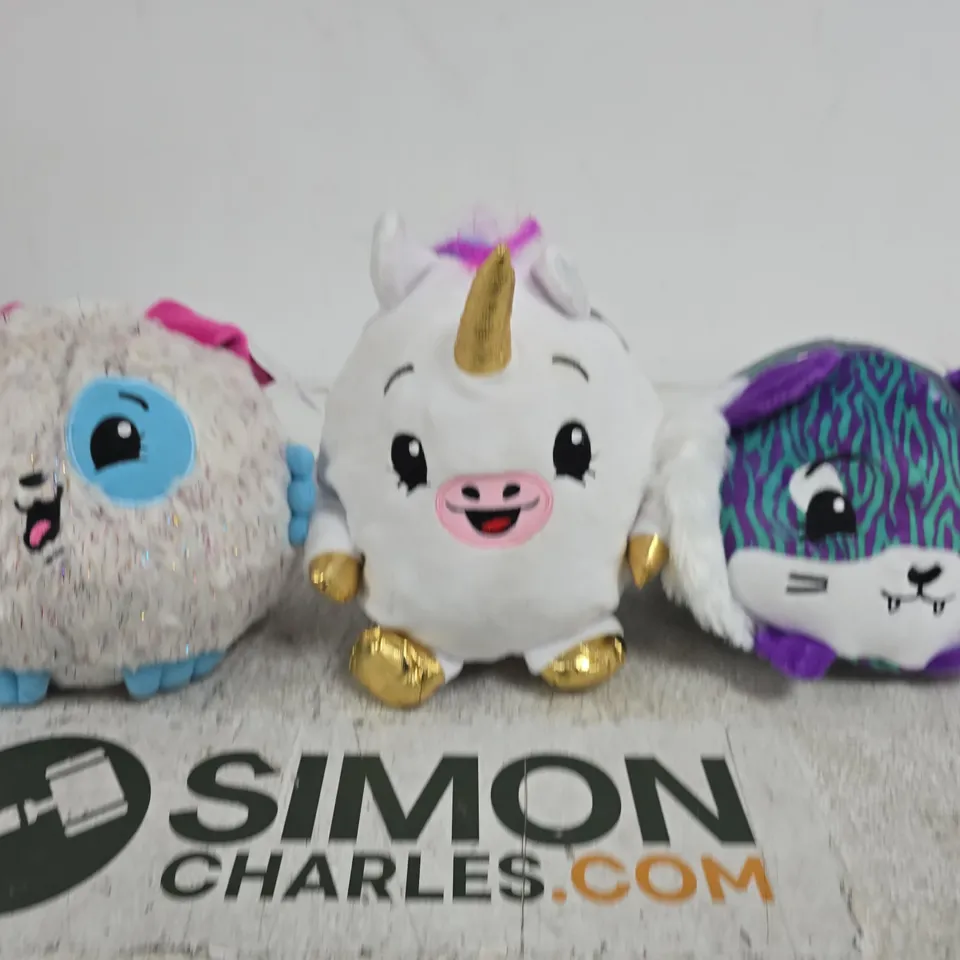 BOX OF APPROX 8 PLUSH TEDDIES