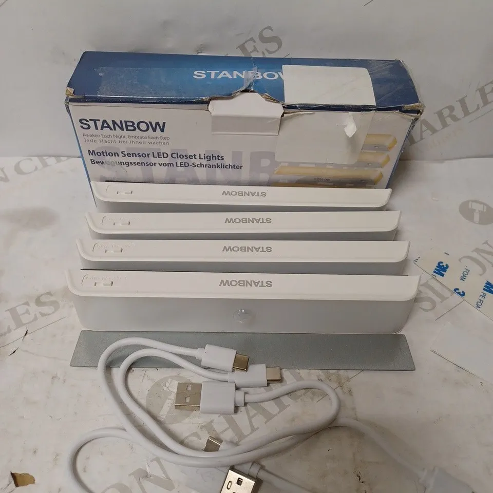 STANBOW MOTION SENSOR UNDER CABINET KITCHEN LIGHTS