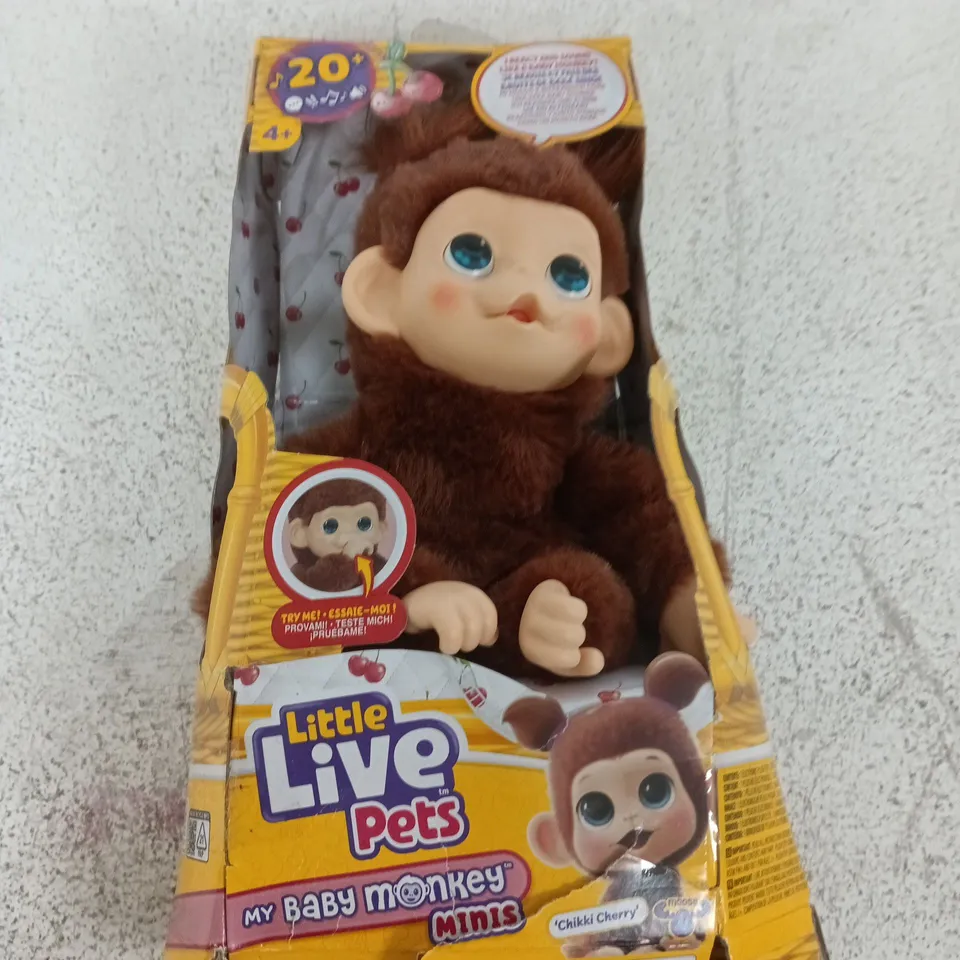 LITTLE LIVE PETS MY BABY MONKEY MINIS