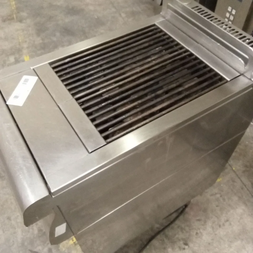 BONNET B107BB4PG-10 GAS LAVA ROCK GRILL ON PEDESTAL