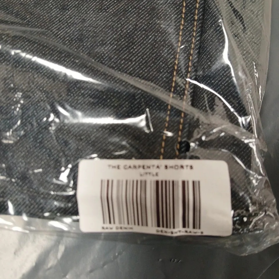 NO SAUCE DENIM SHORTS, SIZE 30, PACKAGED (